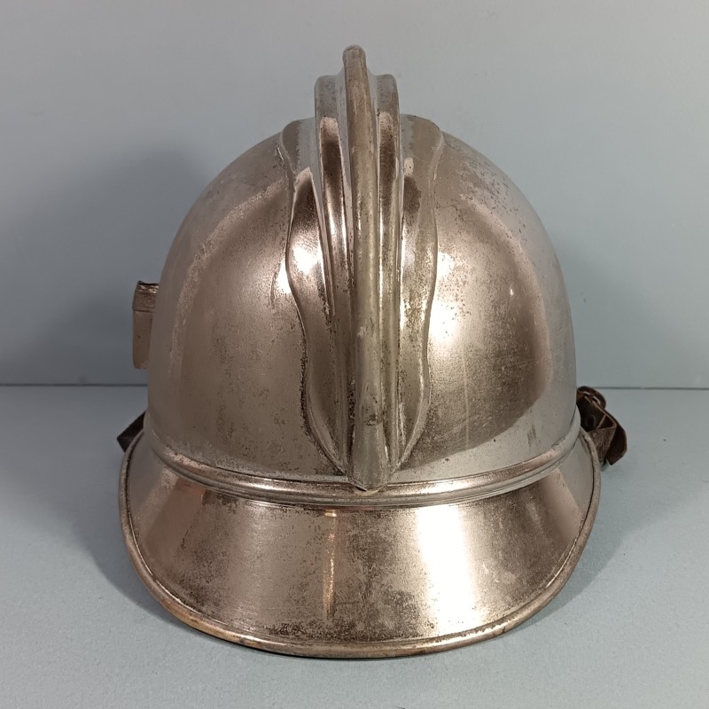 CASQUE D'OFFICIER DES SAPEURS-POMPIERS DE LA VILLE DE LE VERSOUD (ISERE) MODELE 1885 1895 COMPLET